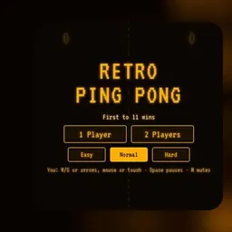 Retro Ping Pong